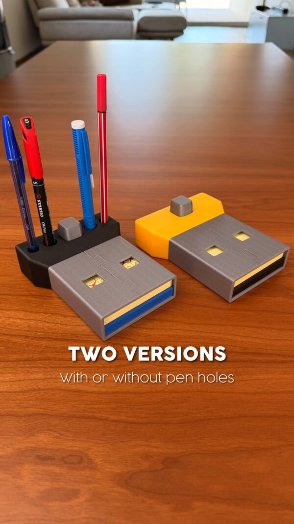 USB Post-it houder met stencils