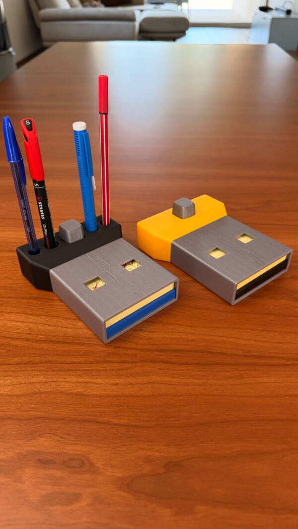 USB Post-it houder met stencils