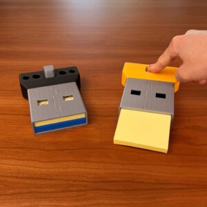 USB Post-it houder met stencils - Afbeelding 4