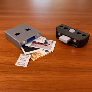 USB Post-it houder met stencils - Afbeelding 2