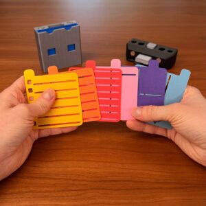 USB Post-it houder met stencils - Afbeelding 7